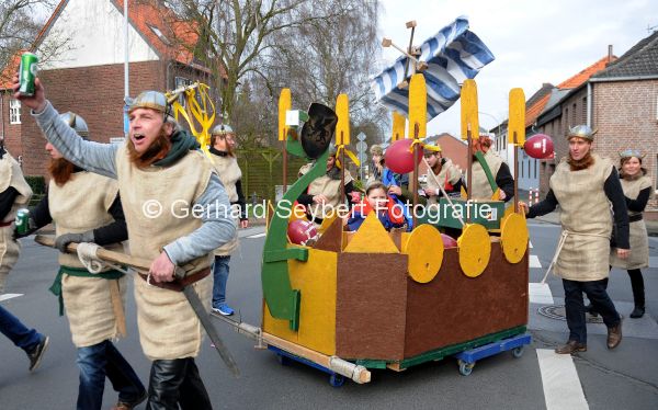 Karnevalszug in Kervenheim